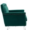 COOLMORE Accent Chair ,Living Room Chair / leisure single sofa with acrylic feet