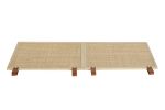 Short double decorative panel,Head board,Natural Rattan, for Bedroom, Living Room,Hallway