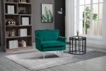COOLMORE Accent Chair ,Living Room Chair / leisure single sofa with acrylic feet