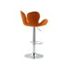 COOLMORE Swivel Bar Stools Set of 2 Adjustable Counter Height Chairs with Footrest for Kitchen, Dining Room