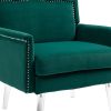 COOLMORE Accent Chair ,Living Room Chair / leisure single sofa with acrylic feet
