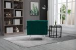 COOLMORE Accent Chair ,Living Room Chair / leisure single sofa with acrylic feet