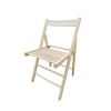 FOLDING CHAIR-2/S, FOLDABLE STYLE -NATURAL