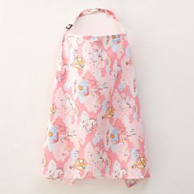 Cotton Covering Sling Cover Cloth Anti-exposure (Option: Rainbow Horse-100x70)