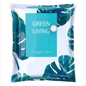 Vacuum Compression Bag Clothes Quilt Buggy Bag Large Capacity Moving Clothes Suction Vacuum Buggy Bag (Option: Monstera-50X 70cm Medium Size)