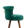 COOLMORE Swivel Bar Stools with Backrest Footrest , with a fixed height of 360 degrees