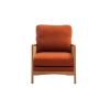 COOLMORE Wood Frame Armchair, Modern Accent Chair Lounge Chair for Living Room