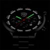 Fashion Mens Watches Luxury Men Sports Gold Stainless Steel Quartz Wrist Watch Man Business Casual Leather Watch часы мужские