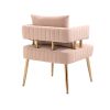COOLMORE Accent Chair ,leisure single chair with Golden feet