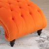 Tufted Armless Chaise Lounge