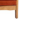 COOLMORE Wood Frame Armchair, Modern Accent Chair Lounge Chair for Living Room