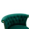 COOLMORE Swivel Bar Stools with Backrest Footrest , with a fixed height of 360 degrees