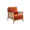 COOLMORE Wood Frame Armchair, Modern Accent Chair Lounge Chair for Living Room