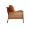 COOLMORE Wood Frame Armchair, Modern Accent Chair Lounge Chair for Living Room