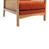 COOLMORE Wood Frame Armchair, Modern Accent Chair Lounge Chair for Living Room